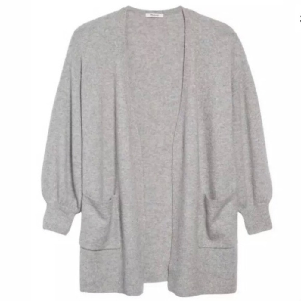 NWT Madewell Edgewater Coziest Yarn Cardigan M - Picture 2 of 7